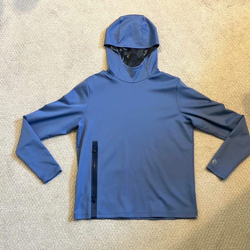 Greyson Blue Hooded Pullover Sweatshirt